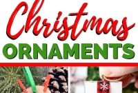 Top 15 Homemade Christmas Ornaments to Craft Yourself