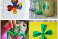 Easy Peasy Shamrock Crafts for Little Ones