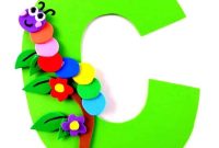 C is for Caterpillar Letter C Craft Printable