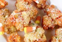 Crispy Funfetti Fried Candy Corn