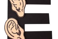 Printable Letter E Ears Craft