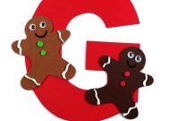 Gingerbread G: Crafting a Sweet Printable Letter
