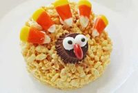 Autumn Rice Krispie Turkey Delights