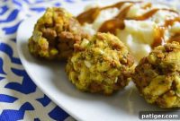 Crispy Turkey Stuffing Bites