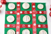 Handcrafted Christmas Tic Tac Toe