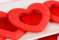 Jeweled Heart Valentine Cookies