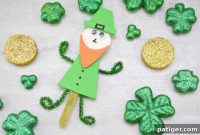 Craft a Lucky Leprechaun from Popsicle Sticks for St Patricks Day