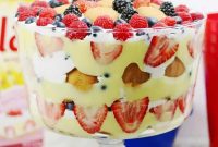 Stars and Stripes Berry Trifle
