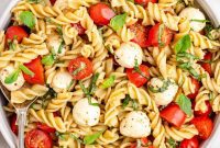 Sun-Kissed Caprese Pasta Salad