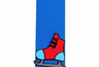 Letter I Ice Skate Craft Printable