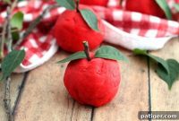 Edible Apple Sensory Dough