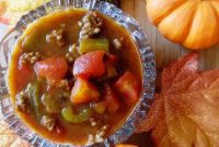 Autumn Spiced Slow Cooker Pumpkin Chili