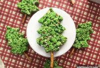 Sparkling Christmas Tree Krispies