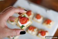 Festive Triscuit Bites