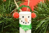 Upcycled Wine Cork Snowmen