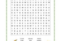 Lucky St Patricks Day Word Search Fun