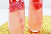 Zesty Raspberry Lemonade Sparklers