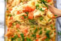 Golden Chicken Rice Bake