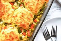 Hearty Chicken Dumpling Bake