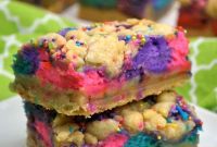 Whimsical Swirled Cheesecake Bars