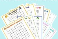 Over 25 Free Printable Word Search Puzzles