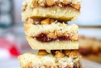 Heirloom Peanut Butter & Jelly Bars