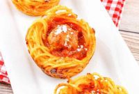 Spaghetti and Meatball Nests