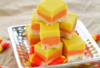 Festive Candy Corn Fudge