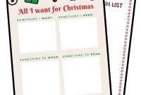 Your Ultimate Holiday Wishlist Template