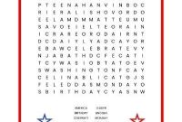 Printable Presidents’ Day Word Quest