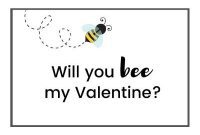 Bee Mine Valentine Card