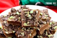 Decadent Mint Swirl Fudge