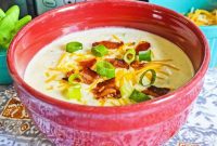 Slow Cooker Loaded Potato Perfection