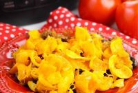 Slow Cooker Cheesy Frito Chili Bake