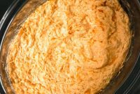 Game Day Crockpot Buffalo Chicken Dip