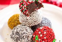 No Bake Brownie Truffles