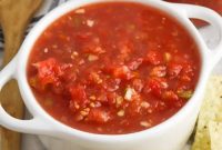 Spicy Tomato and Chili Salsa