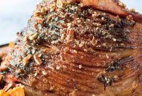 Caramelized Pecan Glazed Ham