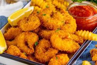 Golden Crispy Panko Shrimp