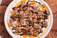 Decadent Turtle Cheesecake Dip