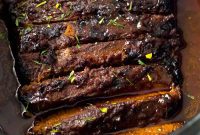 Fall-Apart BBQ Brisket in the Slow Cooker