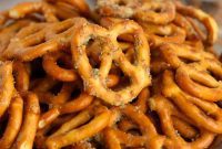 Zesty Garlic Ranch Pretzels