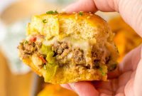 Gooey Philly Slider Perfection