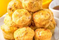 Savory Sausage Pancake Bites