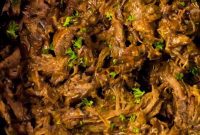 Melt-in-Your-Mouth Slow Cooker BBQ Beef