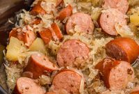Effortless Kielbasa and Kraut Supper