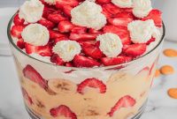 Creamy Strawberry Banana Pudding