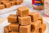 Effortless Peanut Butter Fudge