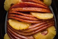 Irresistible Slow Cooker Ham with Pineapple Brown Sugar Glaze