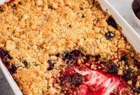Effortless Cake Mix Cherry Cobbler
